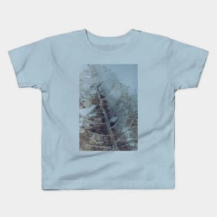 skeleton leaf print Kids T-Shirt